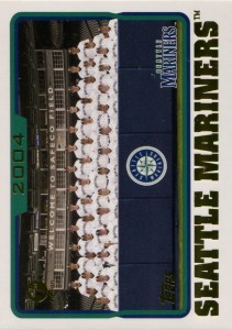 Topps 1st Edition Mariners Team Card